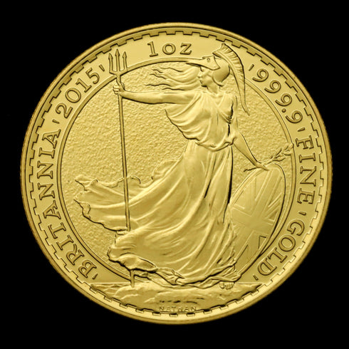 イギリス 2016年 ブリタニア Bullion 100ポンド(1oz)金貨(3枚セット):裸-UNIVERSAL COIN
